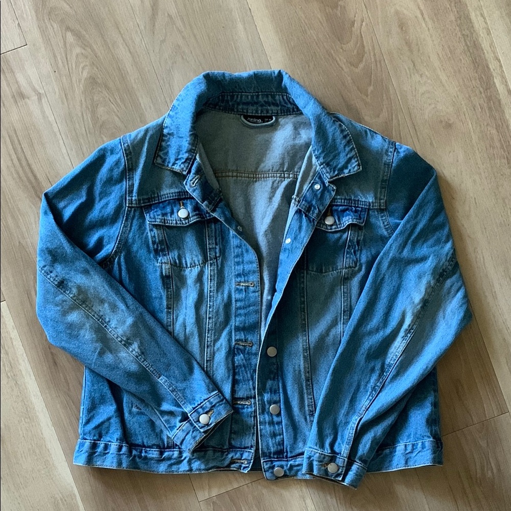 Classic Blue Denim Jean Jacket